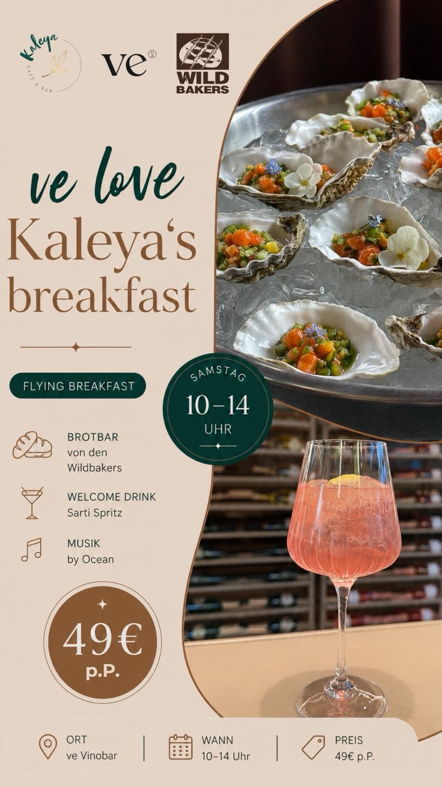 VE Vinobar x Kaleya x Wild Bakers Brunch Club